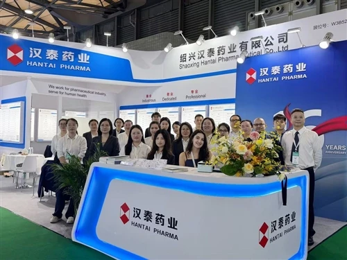 Manteisio ar Gyfleoedd Byd-eang yn Shanghai: Shaoxing Hantai Pharma yn Dathlu Llwyddiant yn CPhI ...